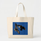 Ravens Grote Tote Bag (Voorkant)