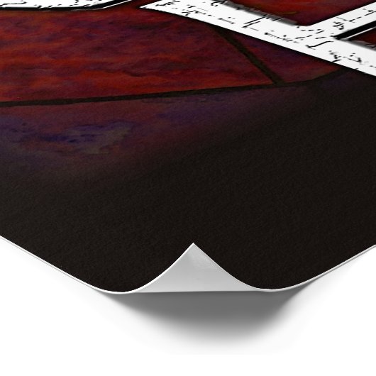 Raven's Heart Poster (Hoek)