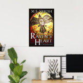 Raven's Heart Poster (Thuiskantoor)