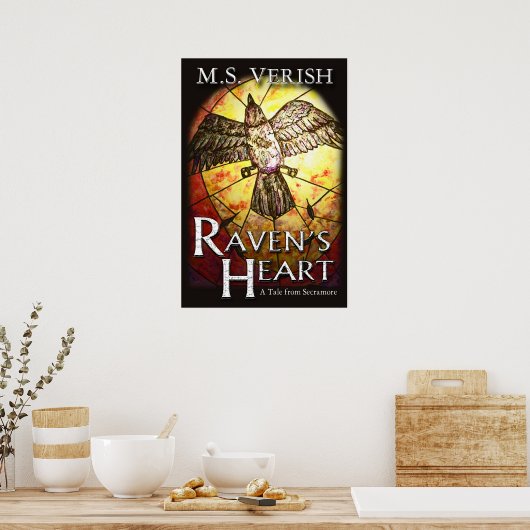 Raven's Heart Poster (Keuken)