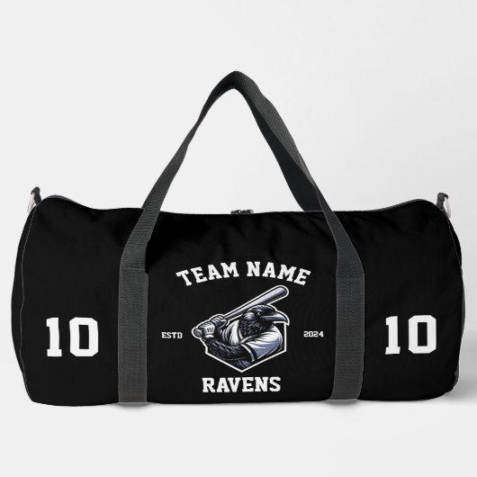 Ravens "" honkbal Duffle Bag Plunjezak (Voorkant)