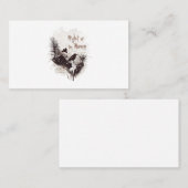 Ravens in Charred Forest Visitekaartje (Voorkant / Achterkant)