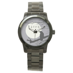 Raven's Moon Time-stuk Horloge