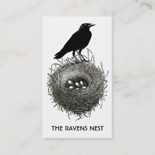 Raven's Nest visitekaartjes of profielkaarten