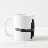 "RAVENS OP EEN DRAAD" Corvids Wildlife Mok (Links)