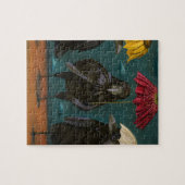 Ravens Rain Legpuzzel (Horizontaal)