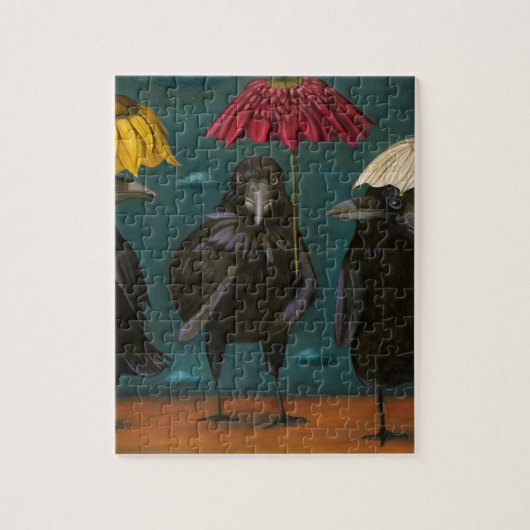 Ravens Rain Legpuzzel (Verticaal)