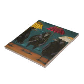 Ravens Rain Tegeltje (Zijkant)