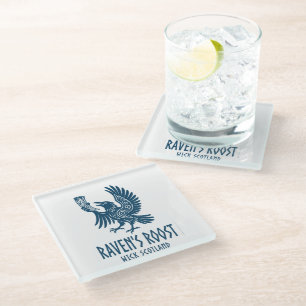 Raven's Roost Pub Wick Schotland Glazen Onderzetter