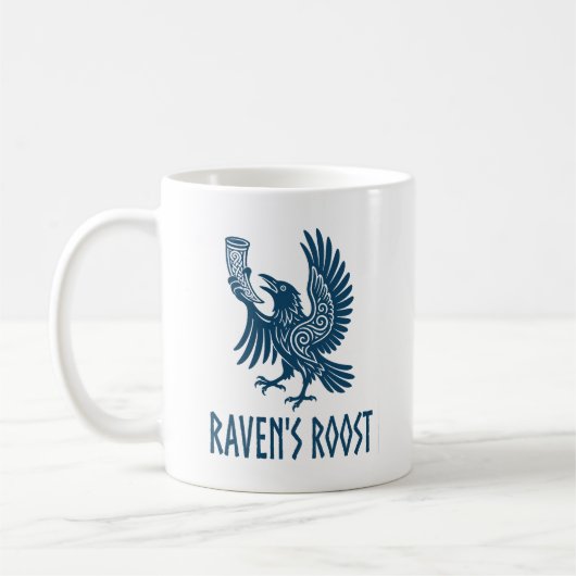 Raven's Roost Pub Wick Schotland Koffiemok (Links)