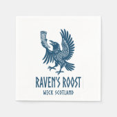 Raven's Roost Pub Wick Schotland Servet (Voorkant)