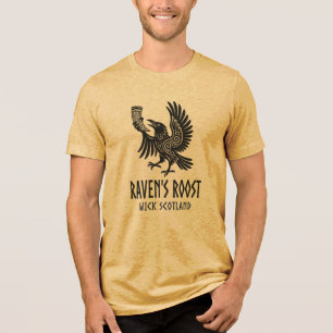 Raven's Roost Pub Wick Schotland Tri-Blend Shirt