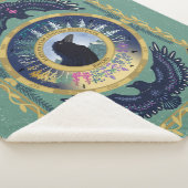 Ravens Sherpa Blanket Sherpa Deken (3/4)