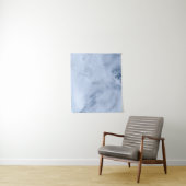 Ravens, sneeuwbergen en wolken wandkleed (In situ)