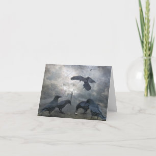 Ravens spelen met verloren tijd kaart