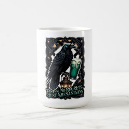 Raven's Streken Emerald Pint T-shirt Koffiemok