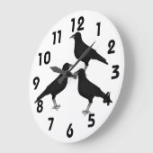 Ravens wandklok (Hoek)