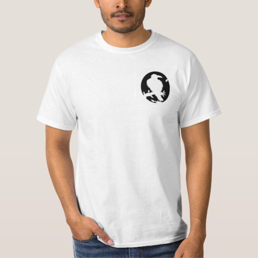 Ravens Wick Design White T-shirt (Voorkant)