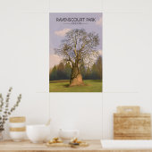 Ravenscourt Park Londen Reisposter Poster (Keuken)