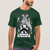 Ravenscroft Wapenschild Familie Crest T-shirt (Voorkant)