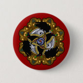 ravenskelion ronde button 5,7 cm (Voorkant)