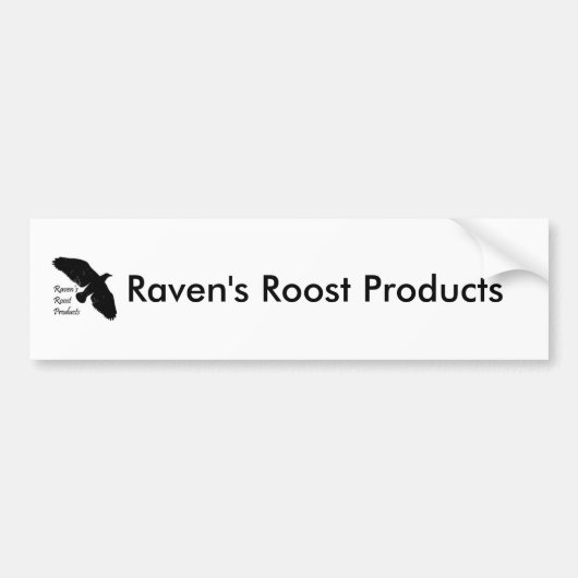 ravensroost, Raven's Rost Products Bumpersticker (Voorkant)