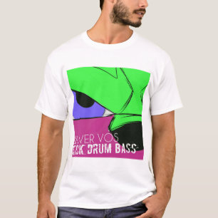 Raver Vos - Kick Drum Bass Mannen T-Shirt