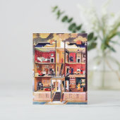 Ravilious art, The Boarding House Briefkaart (Staand voorkant)