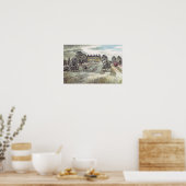 Ravilious - Buscot Park, Farringdon, Oxfordshire Poster (Keuken)