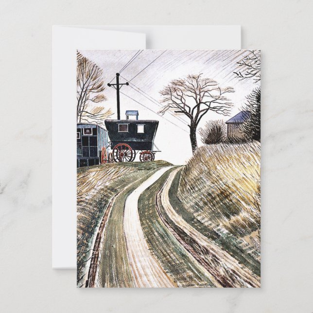 Ravilious - Caravans, fijne kunst (Voorkant)