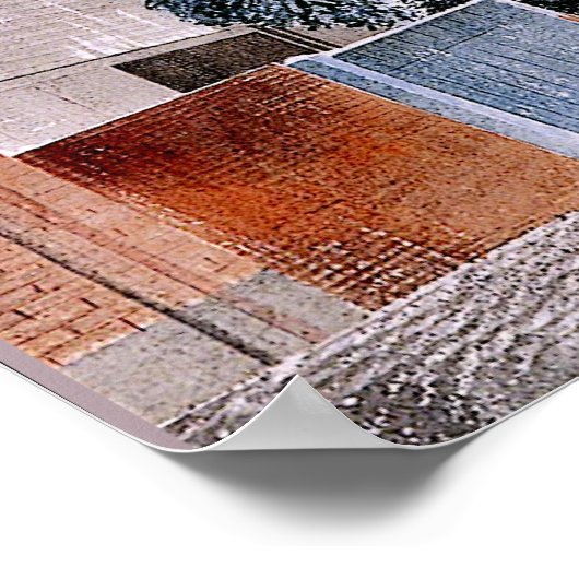 Ravilious - Castle Hedingham, Essex Poster (Hoek)