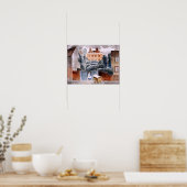 Ravilious - Castle Hedingham, Essex Poster (Keuken)