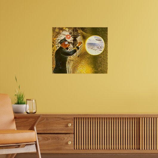 Ravilious - Commandant van een onderzeeër Poster (Woonkamer 2)