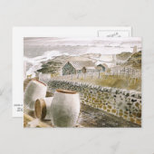 Ravilious - Convoy Passing an Island Briefkaart (Voorkant / Achterkant)