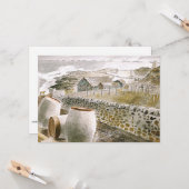 Ravilious - Convoy Passing an Island Kaart (Voorkant / Achterkant in situ)