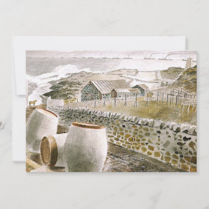 Ravilious - Convoy Passing an Island Kaart