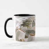Ravilious - Convoy Passing an Island Mok (Links)