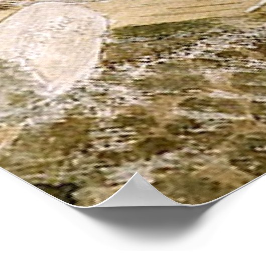 Ravilious - Convoy Passing an Island Poster (Hoek)