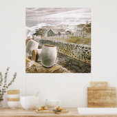 Ravilious - Convoy Passing an Island Poster (Keuken)