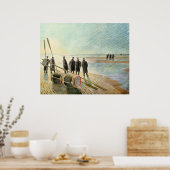 Ravilious - Dangerous Work at Low Tide, Poster (Keuken)