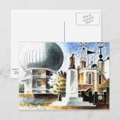 Ravilious - Greenwich Observatory Briefkaart (Voorkant / Achterkant)