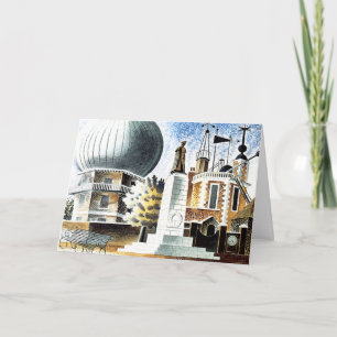 Ravilious - Greenwich Observatory Kaart