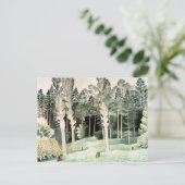 Ravilious - Lombardije Poplars, Briefkaart (Staand voorkant)