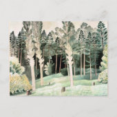 Ravilious - Lombardije Poplars, Briefkaart (Voorkant)