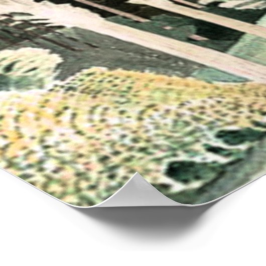 Ravilious - Lombardije Poplars Poster (Hoek)