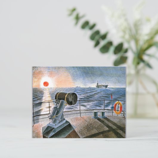 Ravilious - Midnight Sun Briefkaart (Staand voorkant)