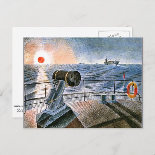 Ravilious - Midnight Sun Briefkaart (Voorkant / Achterkant)