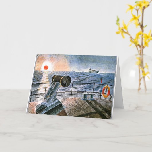 Ravilious - Midnight Sun Kaart (Gele Bloem)