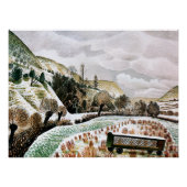 Ravilious - nieuwjaarssneeuw, perfect poster (Voorkant)