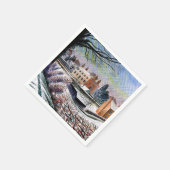 Ravilious - Pastorie in de winter,  Servet (Hoek)